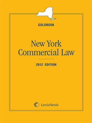 cover image of New York Commercial Law